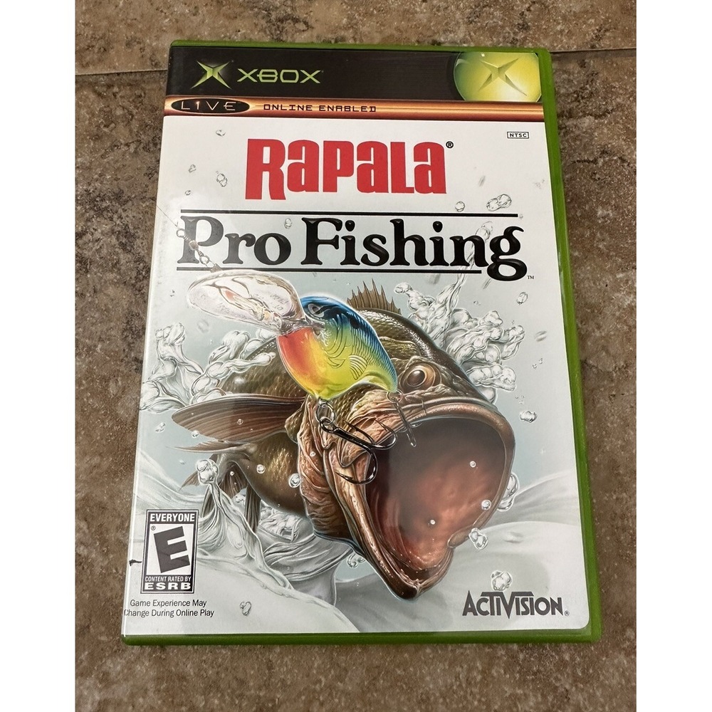 Rapala Pro Fishing Xbox Complete With Manual